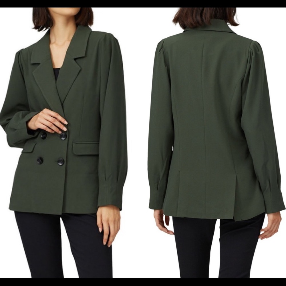 Never worm! “Just Female” dark green blazer